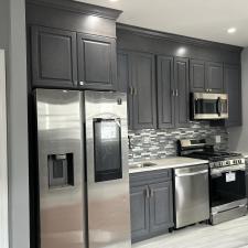 Kitchen Remodeling in Saint Albans Queens, NY. Due to water damage. 1